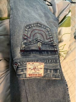 true religion red stitching style billie mid rise size 26
