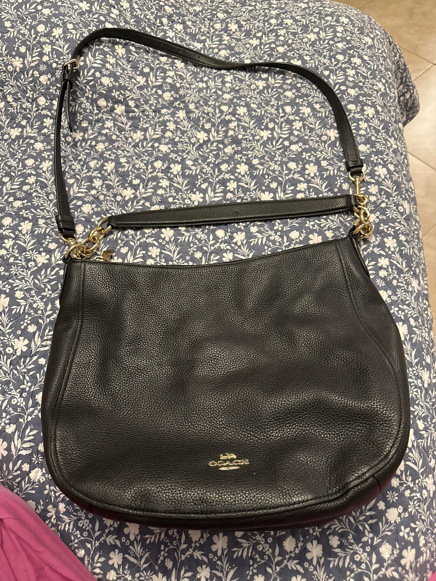 Coach Leather Shoulder Bag