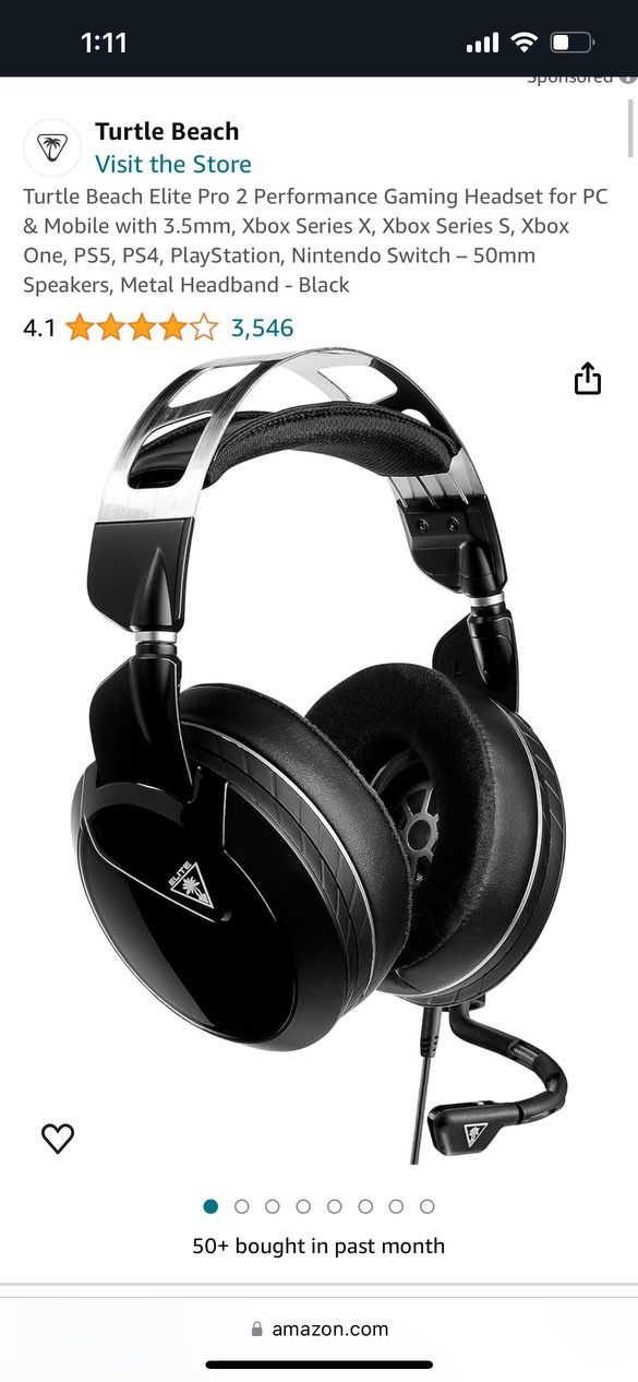 Turtle Beach Elite Pro 2 Gaming Headset