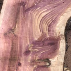 Book Matched Cedar Slabs