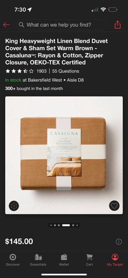 Linen Blend Duvet Cover Set
