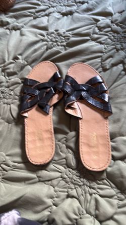 Black sandals