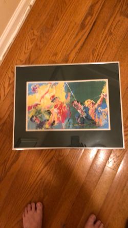 Leroy Nieman golf greats
