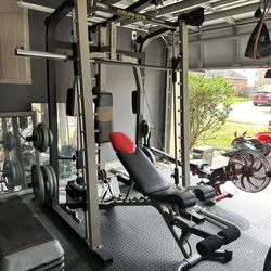 Golds gym smith machine