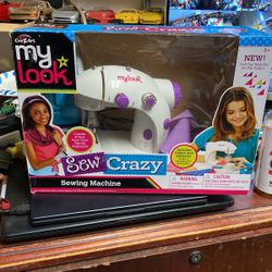 See Crazy Sewing Machine, Like New In Box