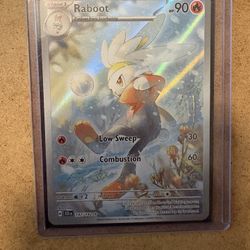 Raboot 147/142 Pokemon Sv07: Stellar Crown Holo