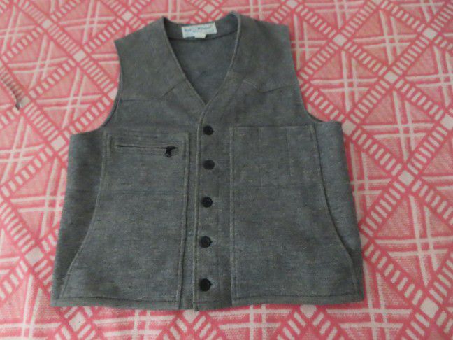 vintage king of the mountain wool eye d version omnitherm vest XL grey