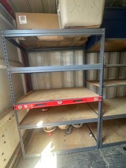Storage shelves
