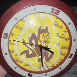 Sparky Asu Clock