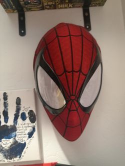 Replica Spiderman Mask With Faceshell N Removable Lenses