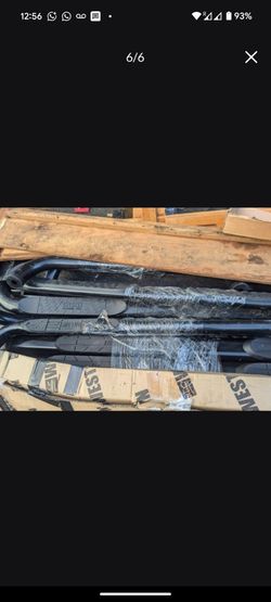 Side step bars or running boards or Nerf bars for any size truck with brackets