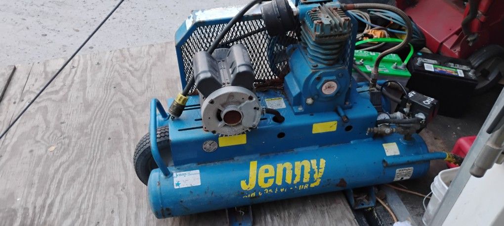 Jenny K15A-8P-115/1 Portable Air Compressor