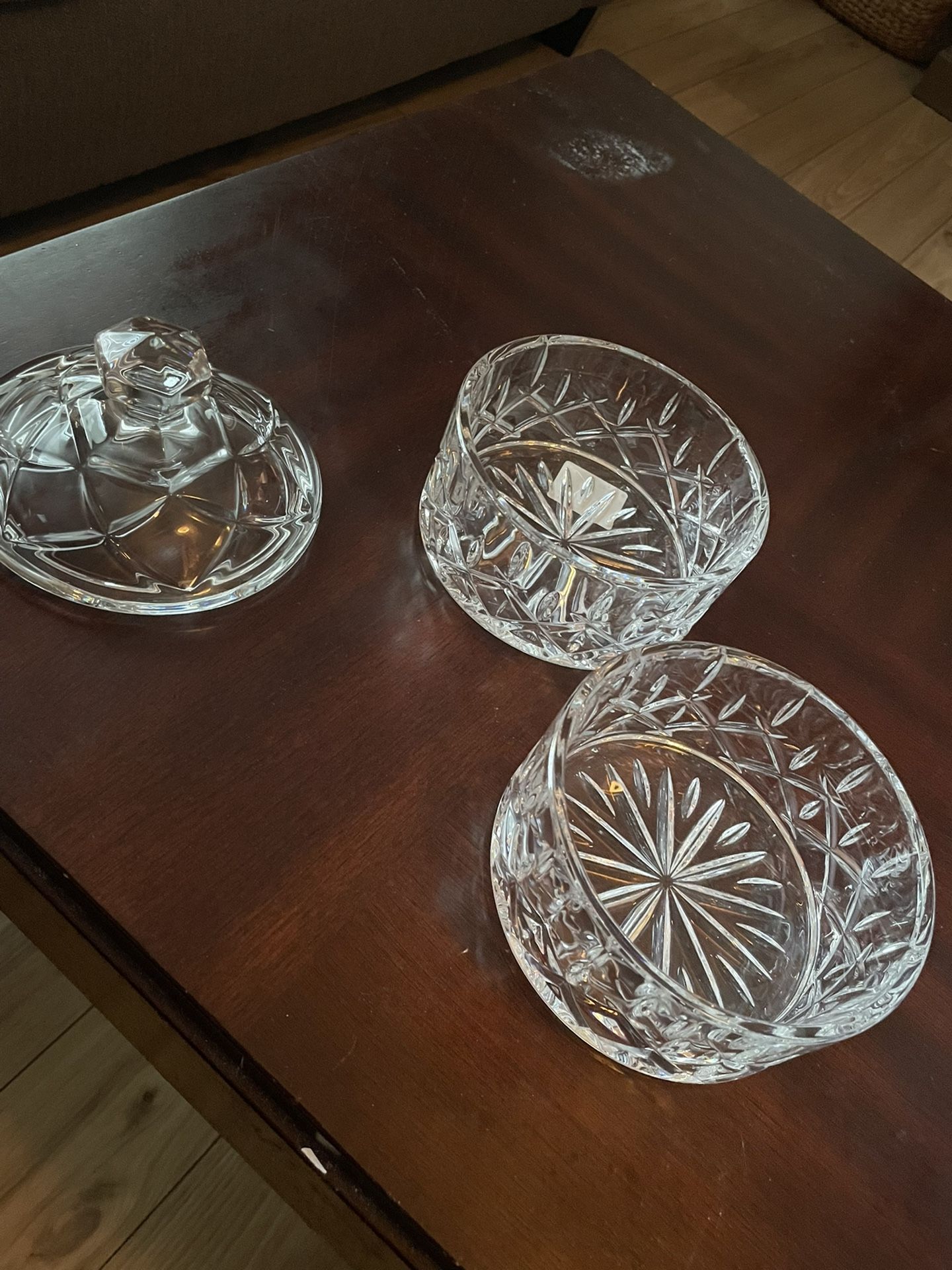 Crystal Glass Candy Dish