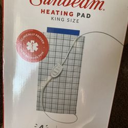 Sun beam automatic shut off heating pad