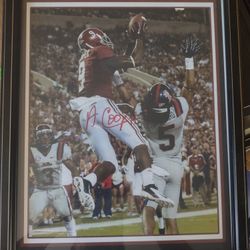 A. J. Cooper Autographed Print