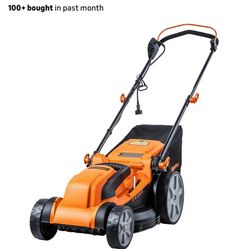 lawnmaster electric corded lawn mower 15-inch 11amp
