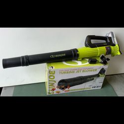 Sunjoe Cordless Blower With Battery and Charger