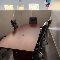 Conference Table And Chairs