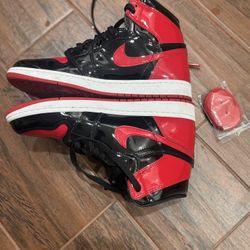 ((BLACK FRIDAY SALE)) Air Jordan 1 Bred “Patent” MENS 10.5