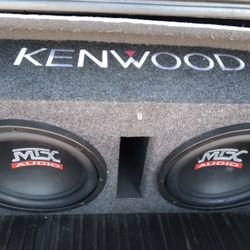 Mtx Subwoofers 12s 