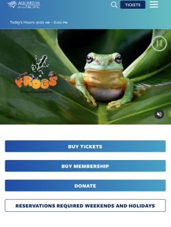 AQUARIUM OF PACIFIC TIX **HALF OFF**