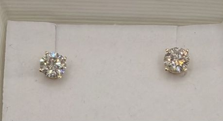 Gold Diamond Earrings