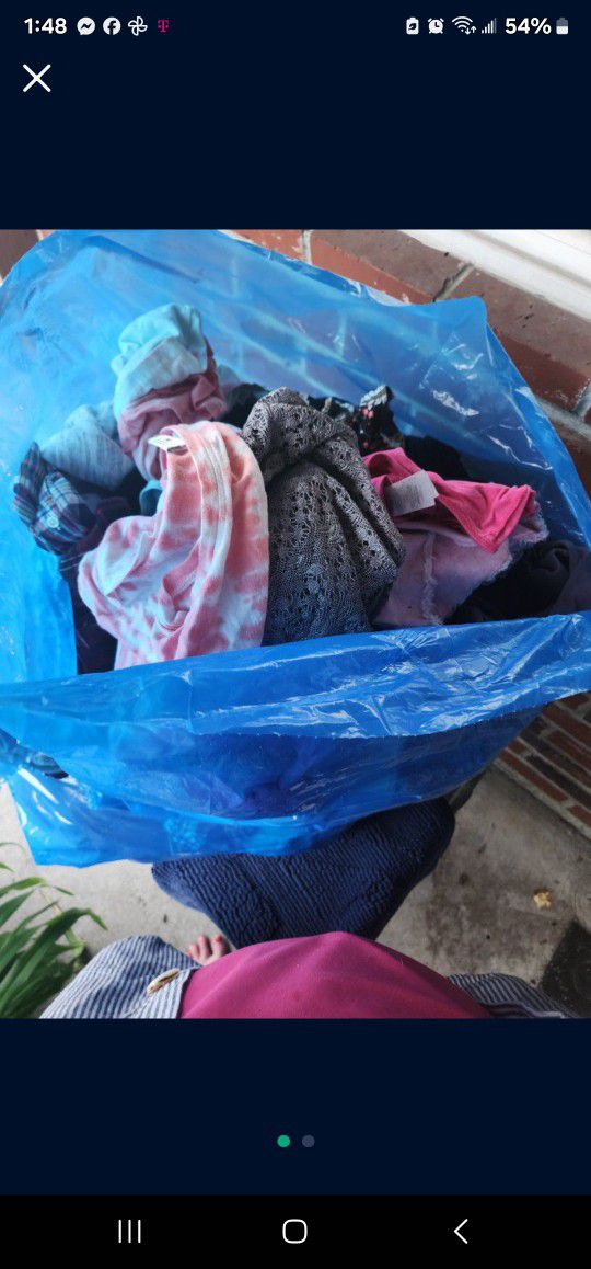 Bag Of Womens Clothes