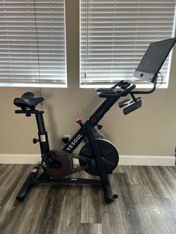 YESOUL G1M Plus Smart Exercise Bike – Barely Used + Upgraded Wide Seat & Extra Cushion