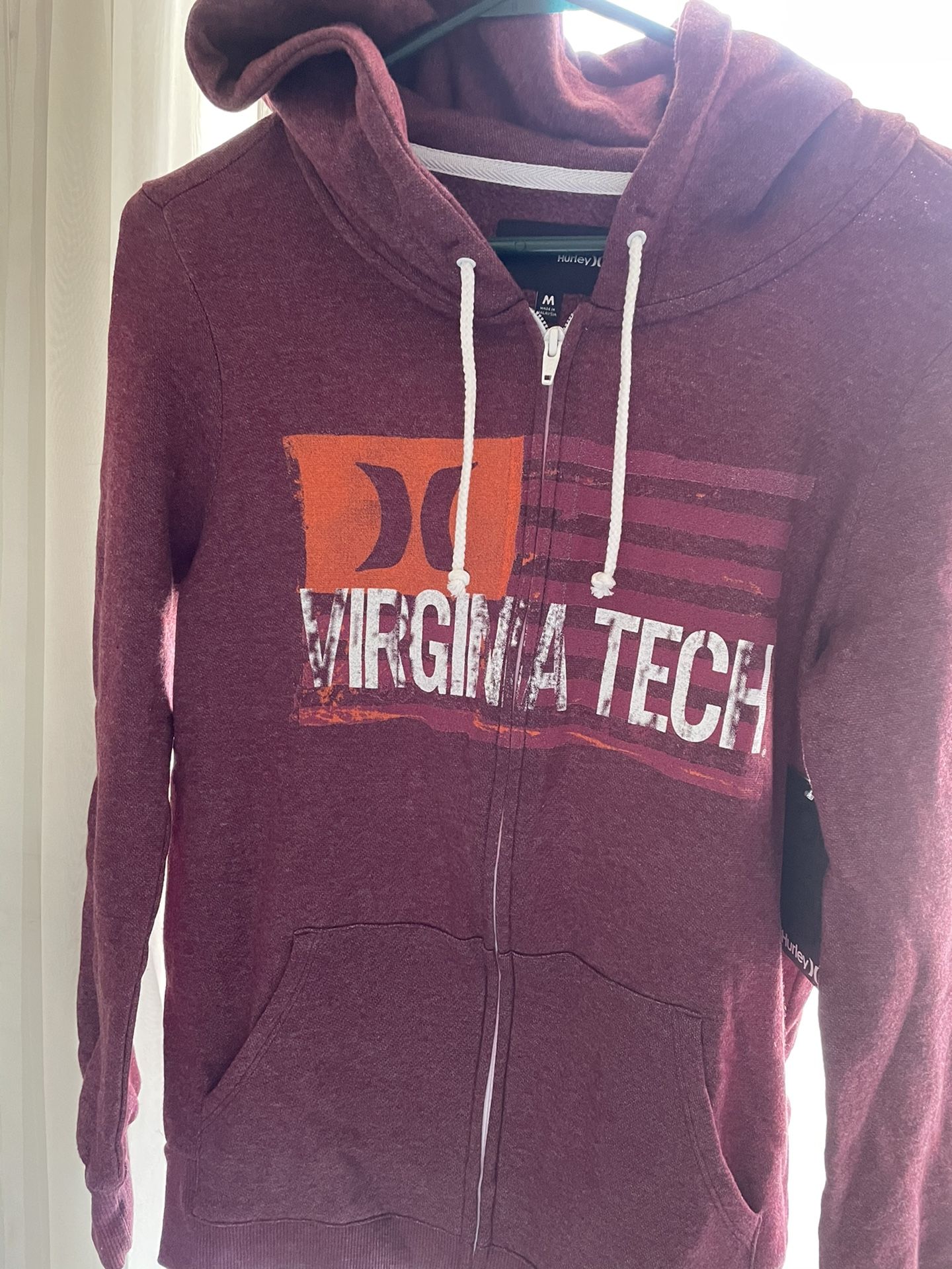 Virginia Tech Women’s Hurley Hooded Jacket. $57.00 NEW