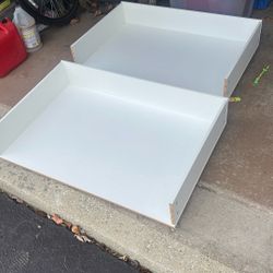 Under bed Shelving On Wheels 