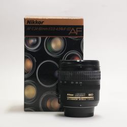 Nikon AF-S NIKKOR 24-85mm f/3.5-4.5 G ED Auto & Manual Lens AF-S