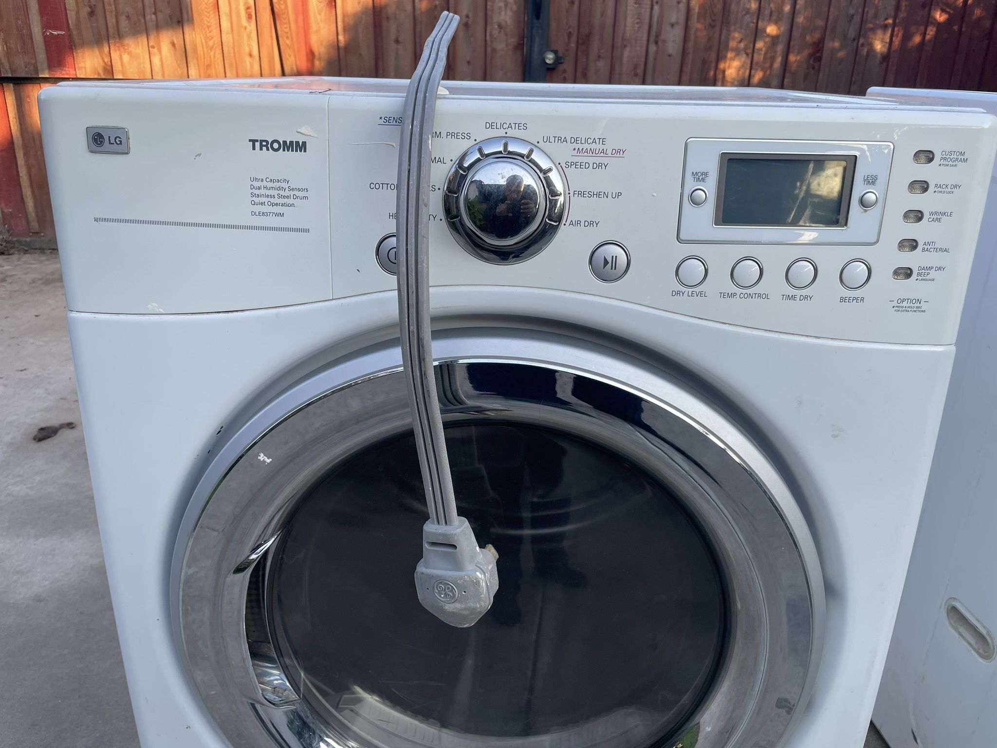 Electric LG Stackable Dryer