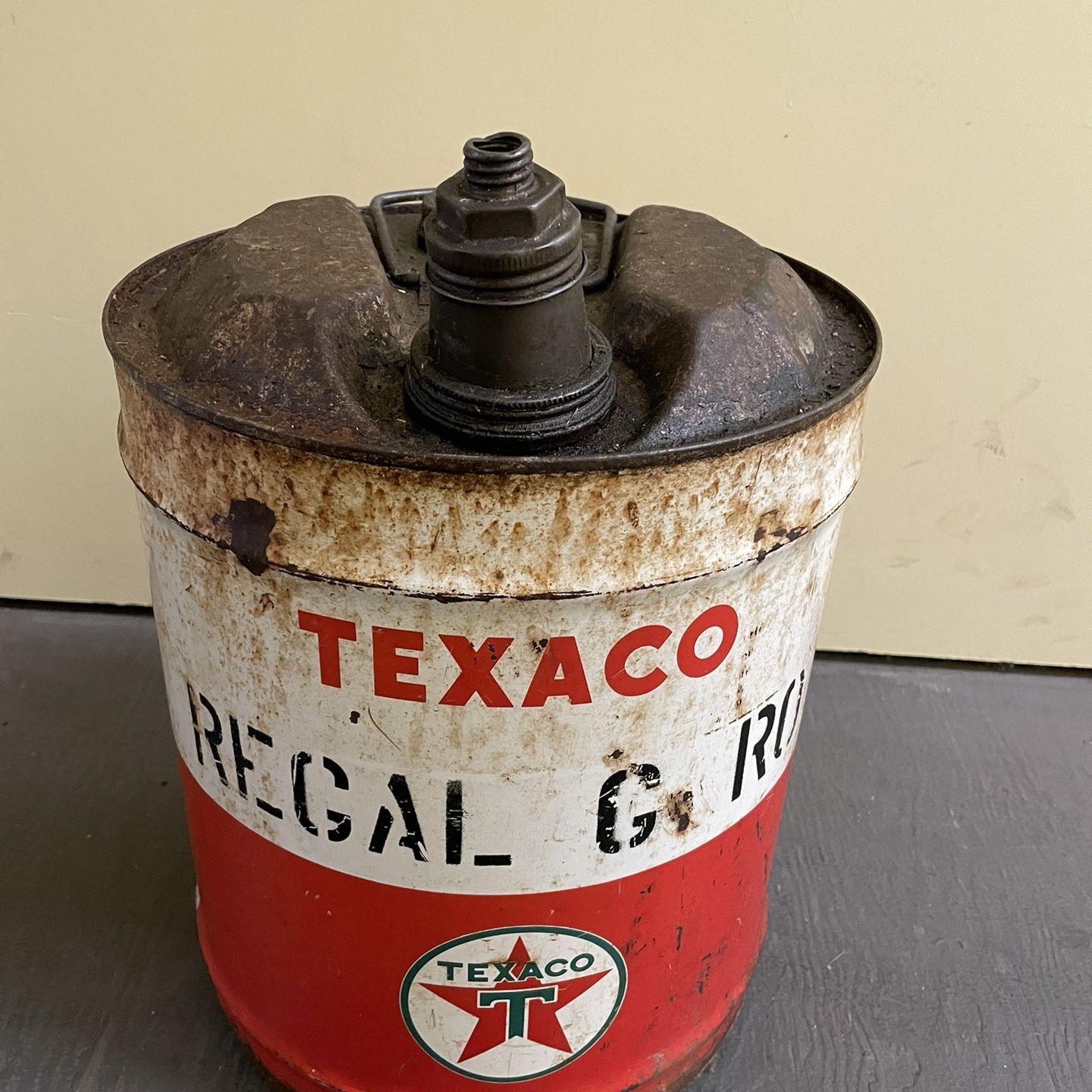 Vintage Texaco Motor Oil 5 Gallon Can for Sale in La Mesa, CA