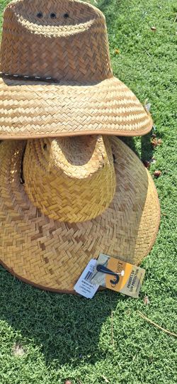 Mexican Straw Hats uv protection new : gardening
