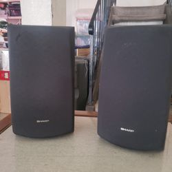 Pair Of Sharp Speakers CP-C2610
,