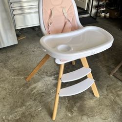 Pink Highchair