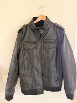 Levi's Faux leather Jacket Sherpa Lined