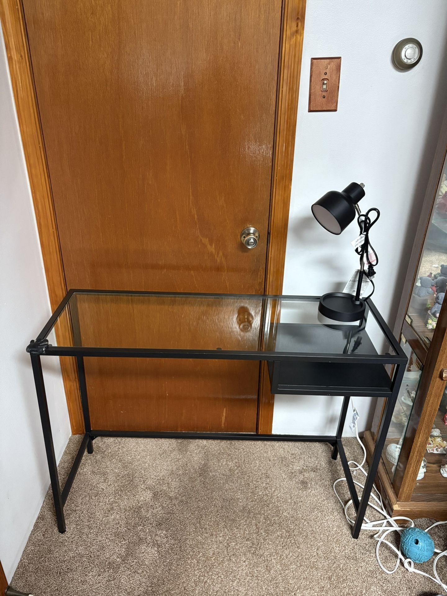 Desk And Lamp