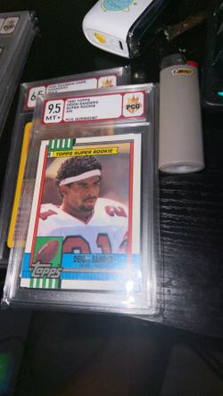 Deion Sander Rookie Card 9.5