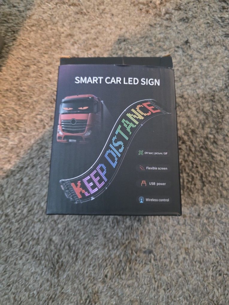 Large Size Devil Eyes Light for Windshield, Devil Eyes Light for Cars, Flex LED Display for Car, Eye Lamp for Truck, Led Eyes for Windshield Flexible