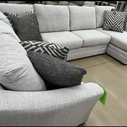 Ashley Oversized Sectional Sofa Couch koralynn 