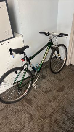 Green trek bike