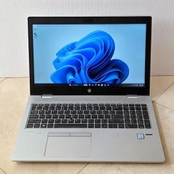 HP Probook 650 G4 Laptop w/Docking Station,15" FHD 1080P,256GB SSD,USB-C,HDMI, Win 11pro-Great Condition -Fast 
