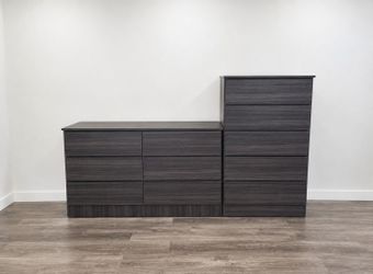 6-Drawer Dresser and 5-Drawer Chest Set