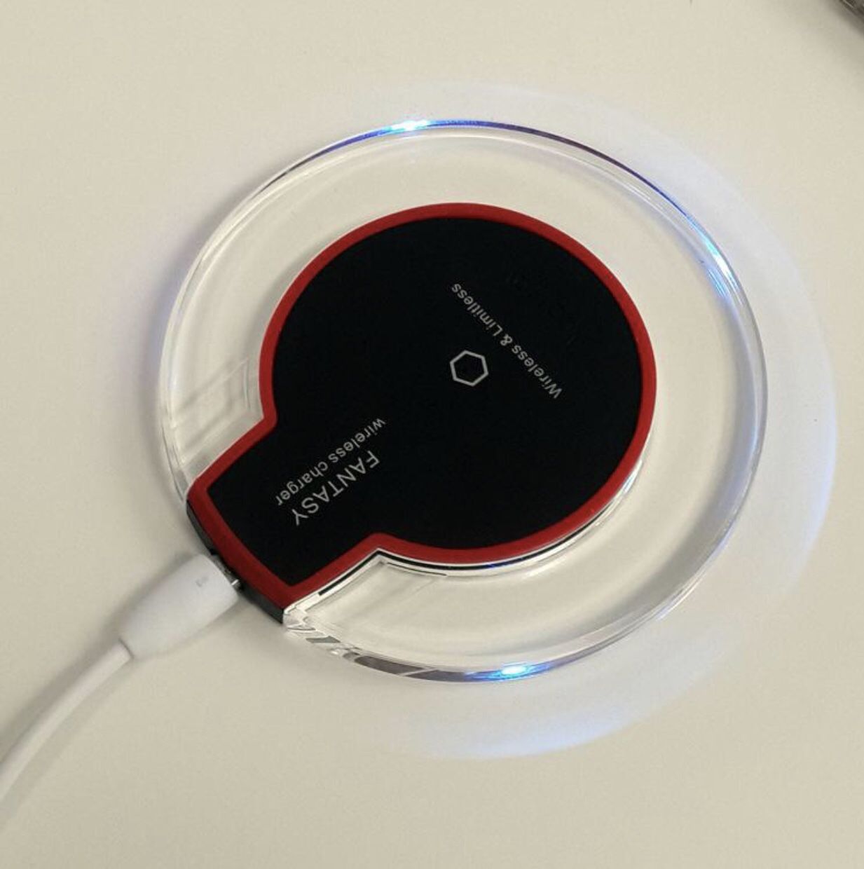 Qi Wireless Charger Charging Pad for iPhone XS/Max/XR/8/Plus Galaxy Note 9/S10