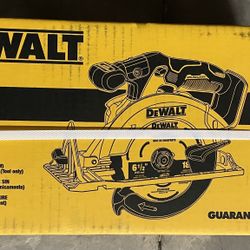 DEWALT 20-Volt MAX Cordless Brushless 6-1/2 in. Circular Saw (Tool-Only)