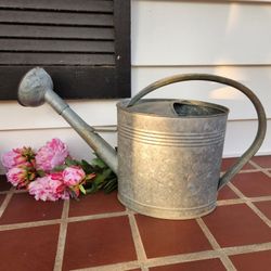 Vintage Galvanized Watering Cans