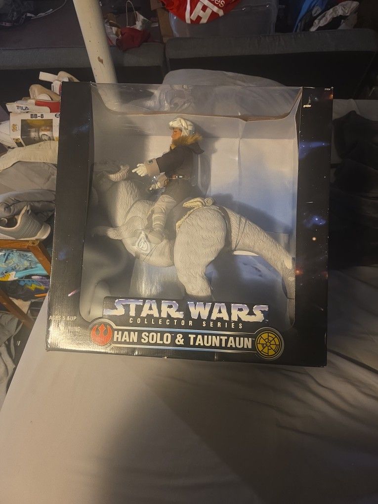 Star Wars Collector Series HAN SOLO AND TAUNTAUN