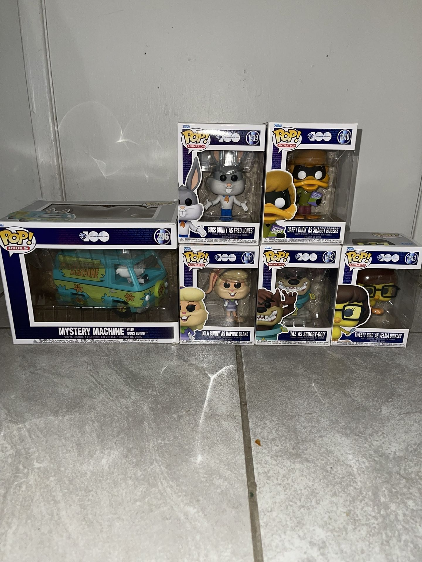 Funko Pop Warner Bros 100 Looney Tunes As Scooby Doo