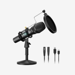 MAONO USB MICROPHONE KIT (XBOX, PS5, MACBOOK, COMPUTER)